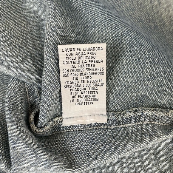 Country Royalty CR Tweety Country Chic Pearl Snap Button Up Denim Shirt - Picture 13 of 16